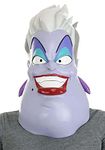 elope Disney The Little Mermaid Ursula Costume Latex Mask for Adults and Teens Standard