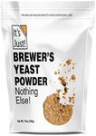 It's Just - Brewers Yeast Powder, Supports Lactation, Keto Baking, Sourdough Bread, Boost Mother's Milk, Make Lactation Cookies, 10oz