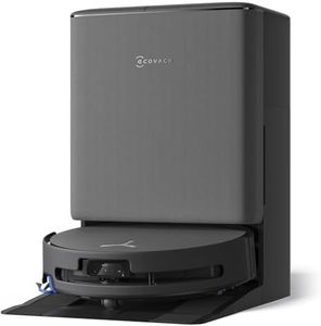 ECOVACS DEEBOT X9S PRO Omni Robot Vacuum and Mop, 30,000Pa Suction, Instant Self-Cleaning OZMO Roller Mop, TruEdge Deep Edge Cleaning, ZeroTangle, Dual-Cleaning Solution System, AI Obstacle Avoidance