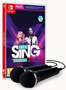 Let´s Sing 2023 Incluye Canciones Españolas 2 Micros - Switch