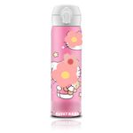 Generic Anime Kitty Water Bottle,Cartoon Anime Water Bottle Cup,Reusable Water Bottle for Girls 500ml (08)