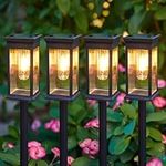 Thumok Solar Pathway Lights Outdoor