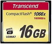 Transcend 16GB CompactFlash Memory 