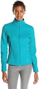 Spyder Women's Endure Full Zip Sweater, Riviera, 3X-Large