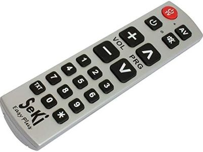 SeKi Easy Plus Learning Universal Remote Control Silver