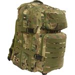 Nitehawk 40L MOLLE Assault Backpack Tactical Army Rucksack Multi Terrain Use Camo