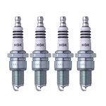 NGK Motorcycle Spark Plug, BPR5EIX, Pack of 4, Metal, Increases Fuel Economy