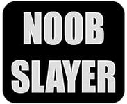 Funny Noob Slayer Gamer Mouse Pad M