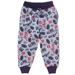 Thomas & Friends Tank Engine Boys Sweat Jog Pants Trousers UK Seller - Grey Marl Printed - 3/4 Years
