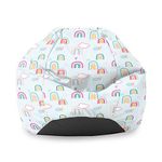 rucomfy Beanbags Rainbow Sky Kids Classic Bean Bag. Comfortable Home & Bed Room Chair. Durable & Machine Washable - 65 x 85cm (Beanbag Only)