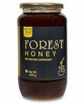 Nature Trust Raw Organic Forest Honey,1200 Gram, Wild, Unprocessed, Unheated, Non Pasteurized, Original Honey 100% Pure and Natural (1.2 Kg)