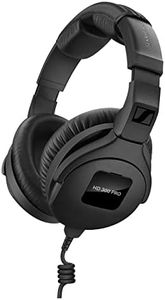 Sennheiser HD 300 PRO Monitoring Headphones | Closed-Back | High Passive Noise Isolation | Detachable Cable | Ideal for Studio Recording, Mixing, Live Sound & Broadcast Applications