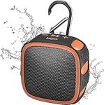 DOSS Waterproof Bluetooth Speaker with Big Sound, 22H Playtime, IP67 Rated Waterproof and Dustproof, Solid Carabiner, Portable Outdoor Speaker for Beach Kayaking, Camping, Hiking, Backpack, Shower