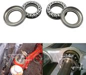 Motoparty Steering Stem Bearings Kit For Honda C70 CT70 CT90 CT110 XL70 SL70 CL70 XR50 XR70 CRF50 CRF70 CRF70F CRF80F CRF100F Z50R Z50A ATC70 ATC90 ATC110 ATC125 ATC185 ATC200E Bearing Stem Set