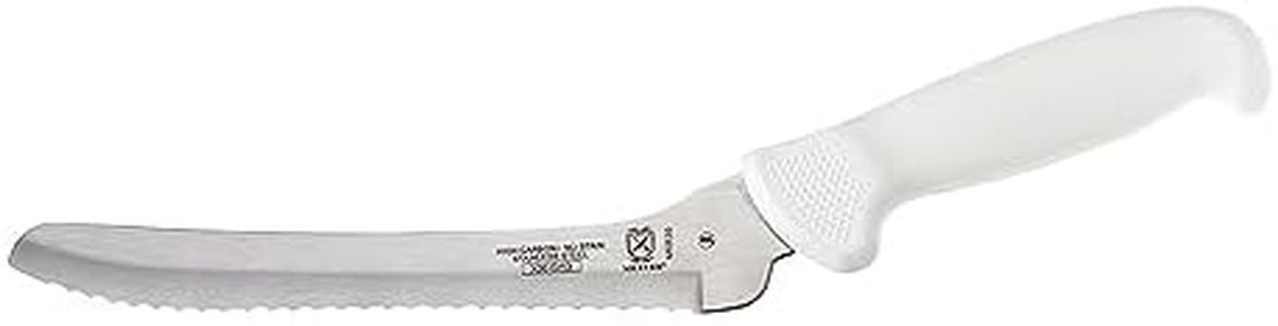 Mercer Culinary M18135 Serrated Bread Knife, White