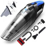 Lyrovo Wireless Handheld Vacuum Cleaner for Home and car Cordless Strong Suction 7000PA 100W Wet and Dry Use