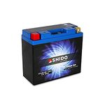 SHIDO LT12B-BS LION -S- Lithium-Ion Battery-Blue