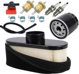 Tormudaca Lawn Mower Tune Up Kits for Husqvarna Z254F and Cub Cadet ZTL 50,Oil Filter for Kawasaki RF651V FR730V FS481V FS541V FS600V FS730V Engine Lawn Mower Tractor.Air Filter