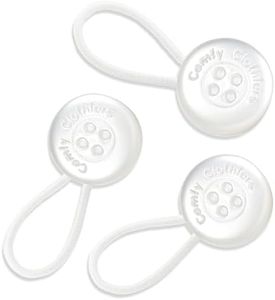 Premium 3-Pack of Collar Extenders (White Buttons) for Men and Women - Magic Extension for Shirts of All Kinds, Soft & Elastic Design - Button Extender for Dress Shirts - Neck Button Extender