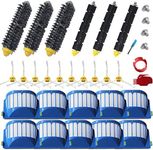 YOKYON 28pcs Accessories for iRobot Roomba 600 Series 595 614 618 620 630 640 650 660 680 685 690 692 694 695 Vaccum Cleaner Replenishment Parts Kit