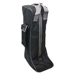 Milageto Riding Boot Bag, Dust Proof Portable with Handle, Durable Equestrian Equipment Organizer Shoes Storage Bags for Travel Home Wardrobe Sports