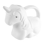 Garden Tales Magical Plastic Unicorn Watering Can - 2 Litre Capacity | Fun and Functional Garden Accessory for Kids | Durable and Whimsical Design - White.