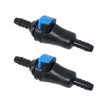 Mazama Quick Connect 2-Pack for Popular Hydration Bladders Reservoirs and Backpacks, Fits 1/4" Inner Dimension Tubing