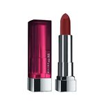 Maybelline New York Matte Lipstick, Intense Colour, Keeps Lips Moisturised, 696 Burgundy Blush, Color Sensational Creamy Matte Lipstick, 3.9g