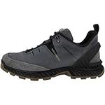 ECCO Women's Exohike Low Hydromax Water Resistant Hiking Shoe, Magnet, 9-9.5