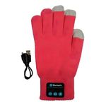 Savage Bluetooth Gear Wireless Smartphone Enabled Gloves with Easy Connect Smartphone Technology Pink