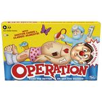 Operation Electronic Board Game with Doctor Cards and Funny Ailments, 1+ Player, Funny Kids' Games, for Boys & Girls aged 6 Plus