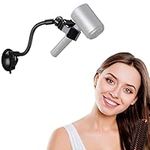 Linkidea Hair Dryer Holder, 360 Degree Rotating Lazy Hair Dryer Stand with Suction Cup, Hand Free Blow Dryer Holder for Mirror and Ceramic Tile