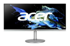 Acer CB342CU semiphuzx 34" QHD 3440 x 1440 Professional Docking Monitor | AMD FreeSync | Height Adjustable Stand with Swivel, Tilt & Pivot (USB Type-C, Display Port 1.2, HDMI 2.0, RJ-45 & USB Ports)