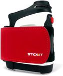 STICKIT Magnetic Rangefinder Strap | Gen3 Red | Strong Magnet Securely Holds to Golf Carts and Golf Clubs for Easy Access | Slim, Form Fitting, Size Adjustable