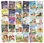 Set of 30 Classic Tales, Favourite & Fairy Tales Story Books | English Short Stories Books for 3+ | Cindrella, Rapunzel, Aladdin, Alibaba, Jungle Book, Snow White, Alice in Wonderland & Others