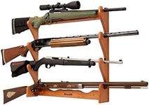 Allen Four Gun Wooden Wall Rack