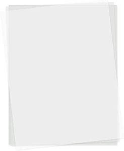 100 Pack Translucent Vellum Paper, 8.5 x 11 Inches