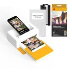 KODAK Dock Plus 4PASS Instant Photo Printer (10 x 15 cm) + Initial 10 Sheets + 40 Sheets Bundle