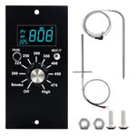 Upgrade Digital Thermostat Control Board Replacement Parts Kit Compatible with Pit Boss Pellet Grill Smoker PB700,340,440,820, Include Meat Probe, Temperure Sensor Probe