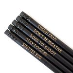 Bettie Confetti Funny Pencils for Photographers, Pack of 5, Black Stationery Sets for Photography Students, Friends & Family | Adult HB Pencils, For Birthday Gifts, Presents & Thank You Presents