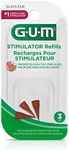 G-u-m Stimulator Refills, 3 Ea (Pack of 4) by GUM