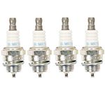 NGK (6703) BPMR7A SOLID Standard Spark Plug, Pack of 4