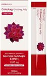 FOODOLOGY Coleology Cutting Jelly (10 Days) - Garcinia Cambogia (HCA) Jelly Sticks. Pomegranate Flavored. Chia Seeds, Collagen.