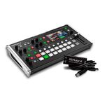 ROLAND Professional A/V HD Video Switcher 8-Channel Video - 18-Channel Digital Audio Mixer with Web Streaming Bundle UVC-01 (V-8HD STR)