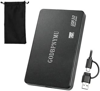 GODBPNYMU 500GB External Hard Drive,Compact Portable Hard,USB 3.0/USB C