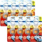 Febreze OdorClear Car Vent Air Freshener Clip, Hawaiian Aloha - 8 Pack x 0.06 Fl.Oz / 200ml - 30 Days