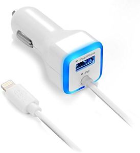 iPhone Car Charger, [Apple MFI Certified] Car Charger for iPhone 16, 15, 14, 13, 12, 11, X, XR, XS, Pro, 8 Plus, iPad All Models with Extra USB Port for Type C