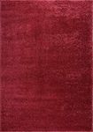 Ladole Rugs Solid Color Shaggy Meknes Durable Beautiful Turkish Indoor Area Rug Carpet in Rose Red, 5x8 (5'3" x 7'6", 160cm x 230cm)