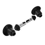 INJORA 12T/22T Overdrive Gear and 24T/10T Underdrive Alloy Steel Helical Gear Set for TRX4M 1/18 RC Crawler Car Upgrade