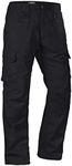 LA Police Gear Men's Basic Operator Pant, Elastic Waistband Uniform Cargo Pant with Blousing Strings, Durable EDC Tac Pants, Black, 40W x 34L